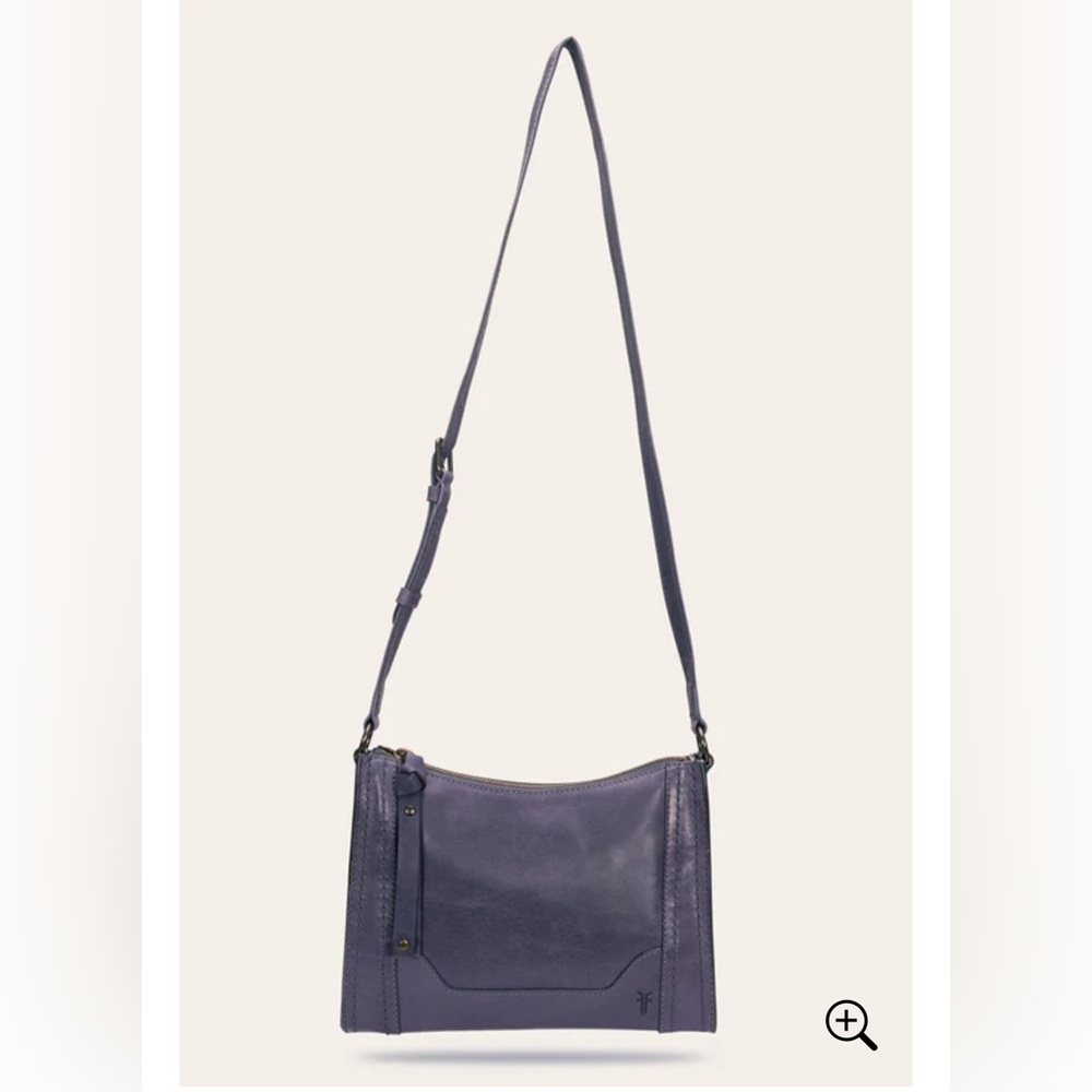 FRYE MELISSA ZIP CROSSBODY women’s crossbody adjustable strap leather